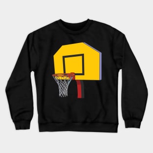 yellow basketball hop Crewneck Sweatshirt